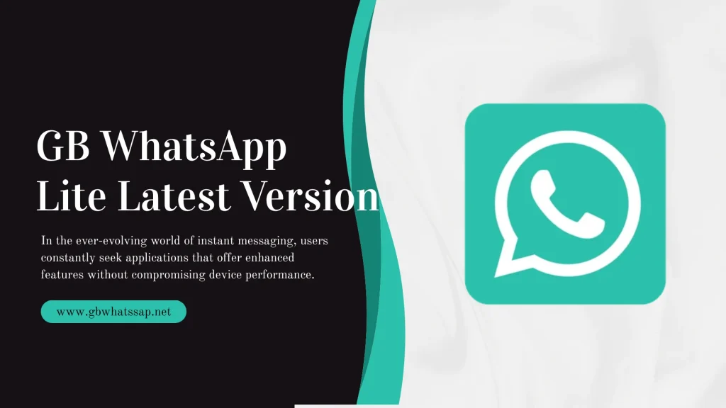 GB WhatsApp Lite Latest Version